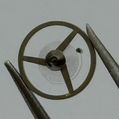 FHF 59-21 Balance Wheel Complete And Spring  1353 Watch Movement Parts NOS