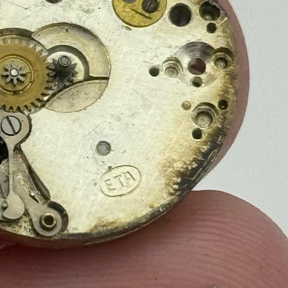 19.7mm ETA 15 Jewels Swiss Manual Wind Watch Movement Vintage PARTS SPARES
