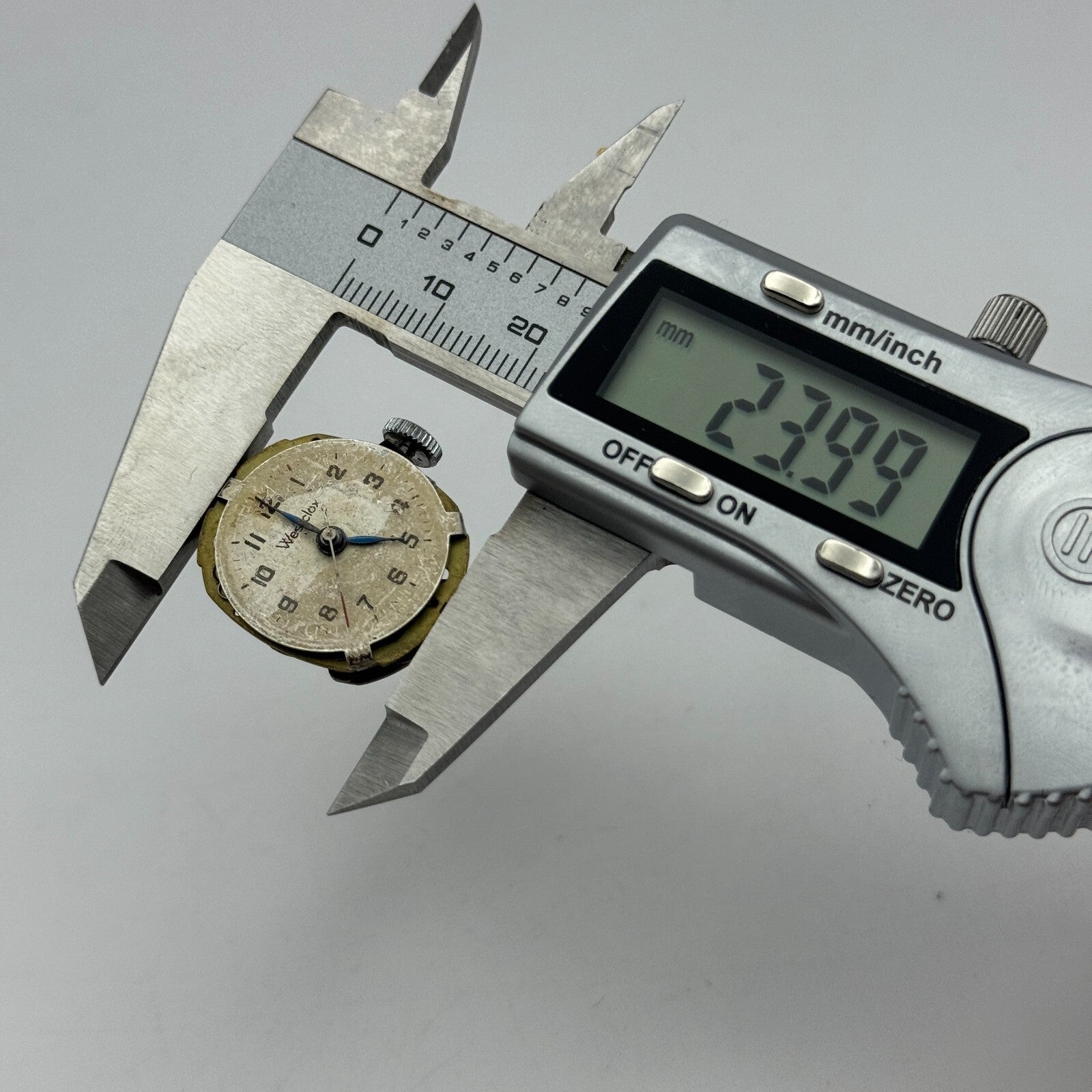 20.8mm Westclox Sweep Seconds Hand UK Made Manual Wind Watch Movement PARTS