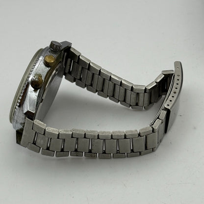 41mm Men’s Vintage Geneva Electra World Time Datomatic ES 55 Manual PARTS REPAIR