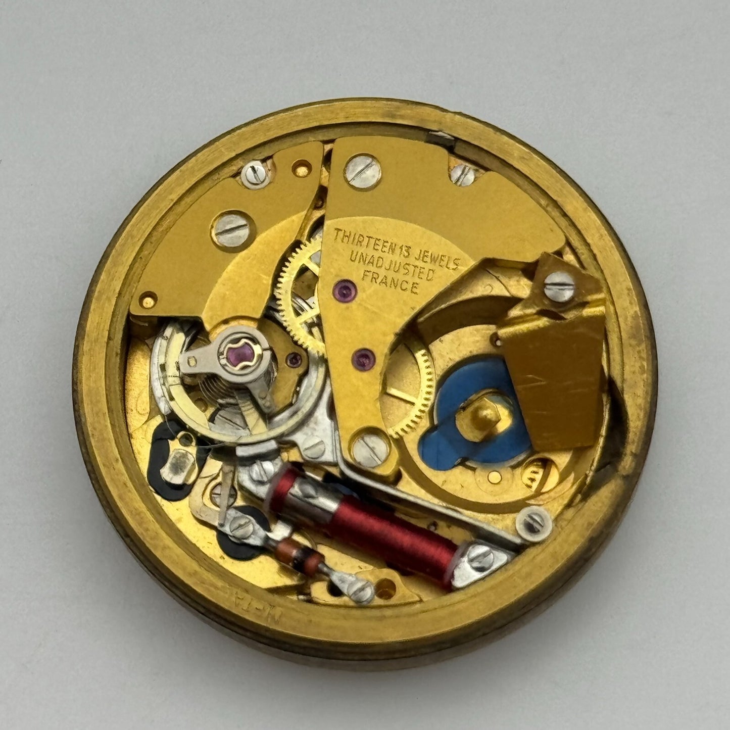 30.7mm Mens Lip Electronic French 13 Jewels Watch Movement PARTS REPAIR SPARES