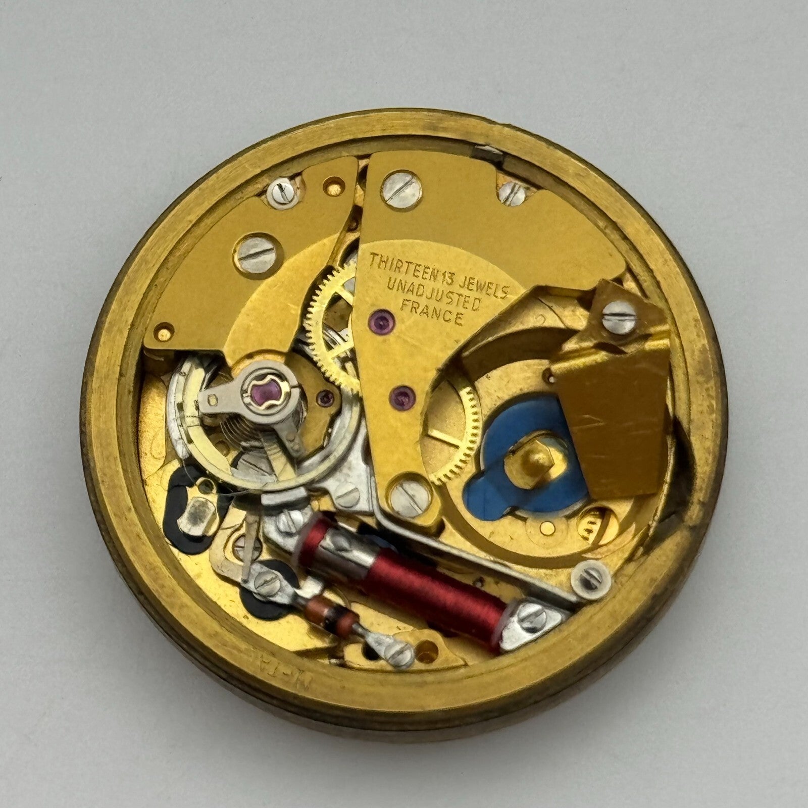 30.7mm Mens Lip Electronic French 13 Jewels Watch Movement PARTS REPAIR SPARES