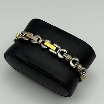 20mm Working Ladies Anne Klein III Two Tone Bracelet Quartz Watch 6.25 Inches