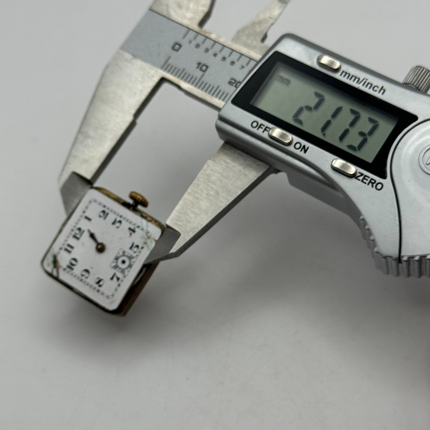 23.3mm Marvin U.S Patent Sub Seconds Trench Watch Movement Manual Wind PARTS