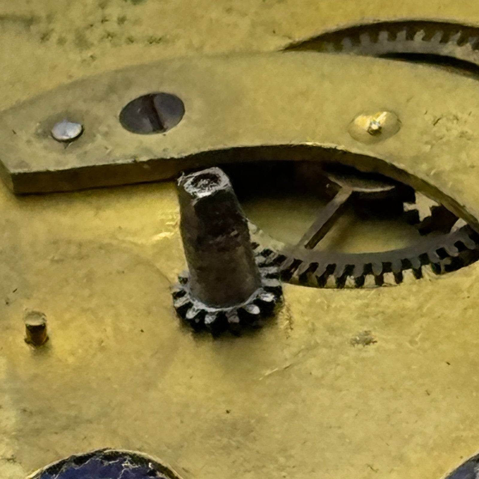 Fusee Pocket Watch Movement Antique English Key Wound Parts Repair Spares 44.3mm