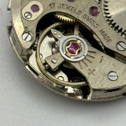 Felsa 783 Watch Movement Running Manual Wind Vintage For Parts Or Repair 19.6mm