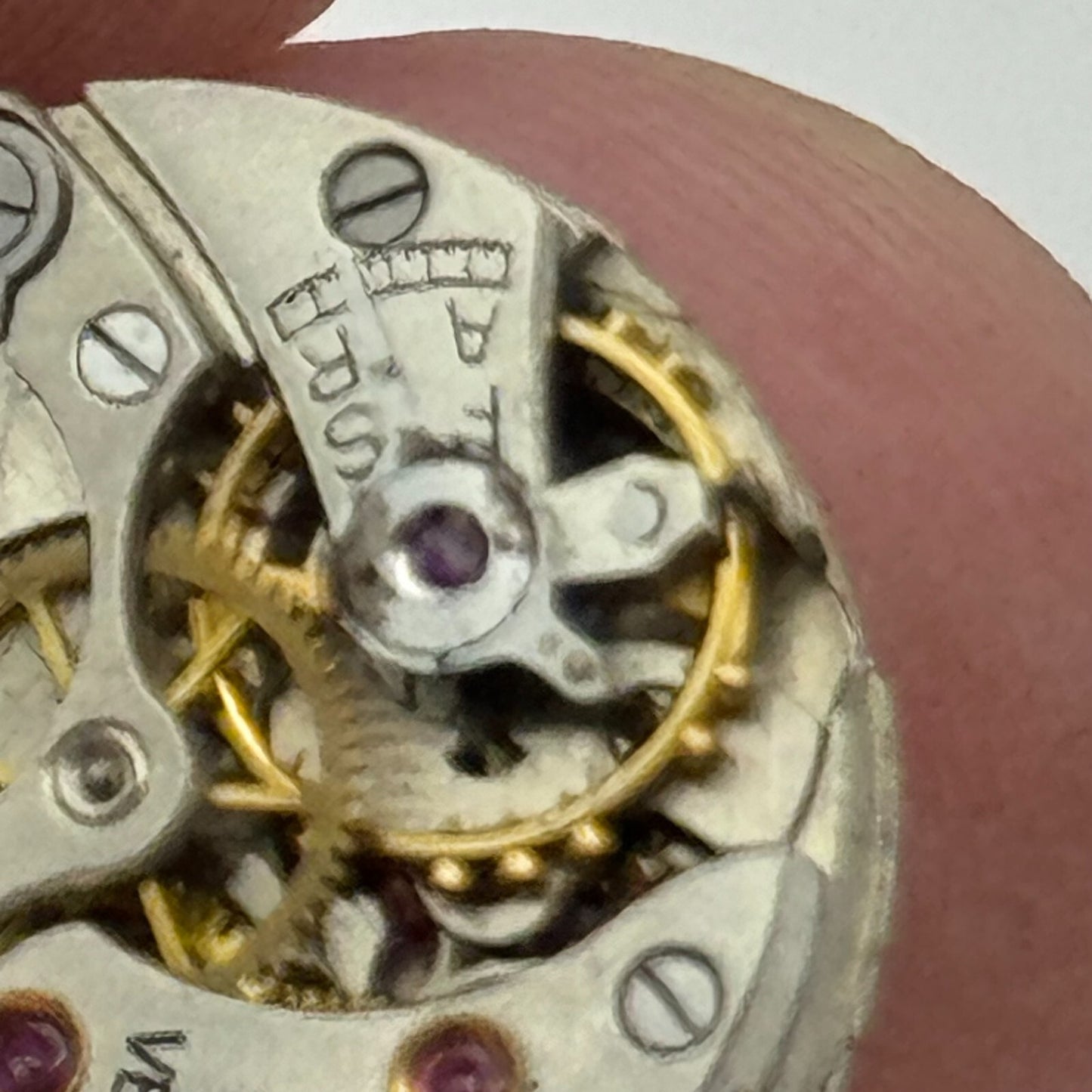 19.7mm Ladies Vertex Revue 49 Manual Wind 15 Jewels Swiss Watch Movement PARTS