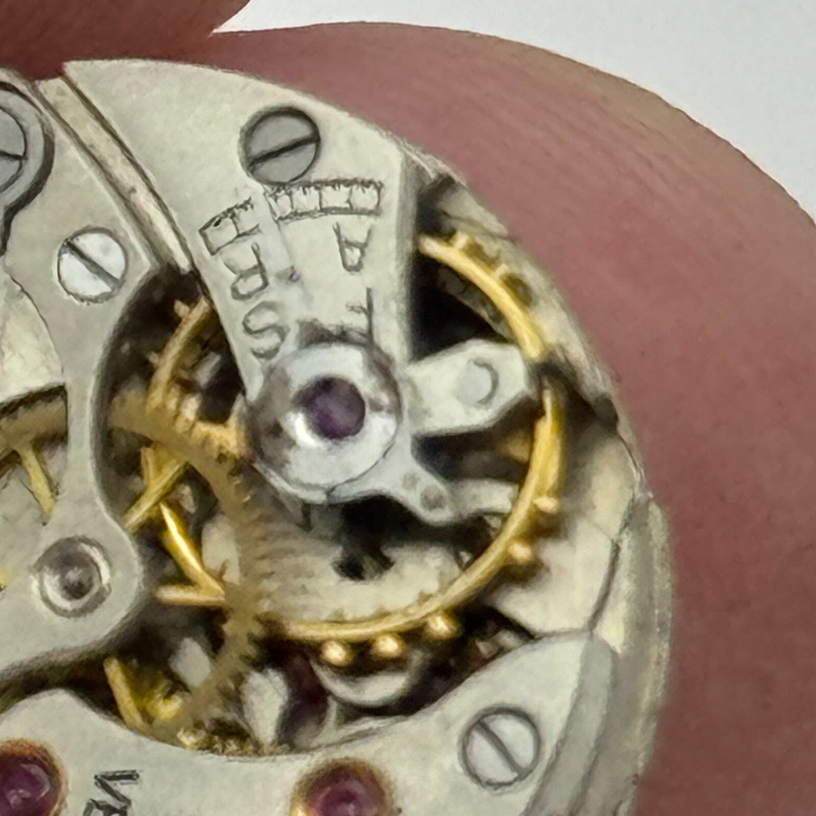 19.7mm Ladies Vertex Revue 49 Manual Wind 15 Jewels Swiss Watch Movement PARTS