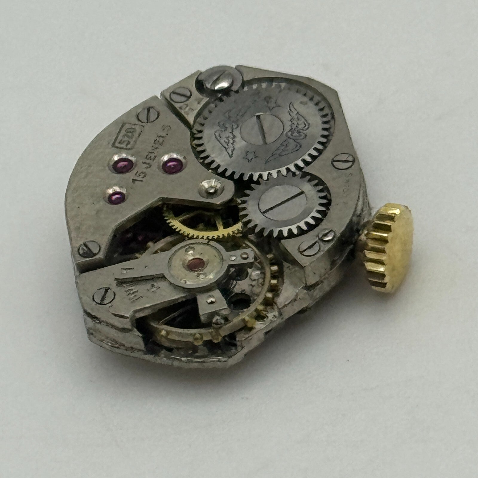 15.1mm Ladies Rotary 520 MD 15 Jewels Manual Wind Swiss Watch Movement PARTS