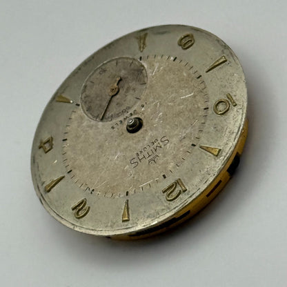 Smiths De Luxe 15 Jewels C268882 Watch Movement Manual Wind Vintage Parts 26.9mm