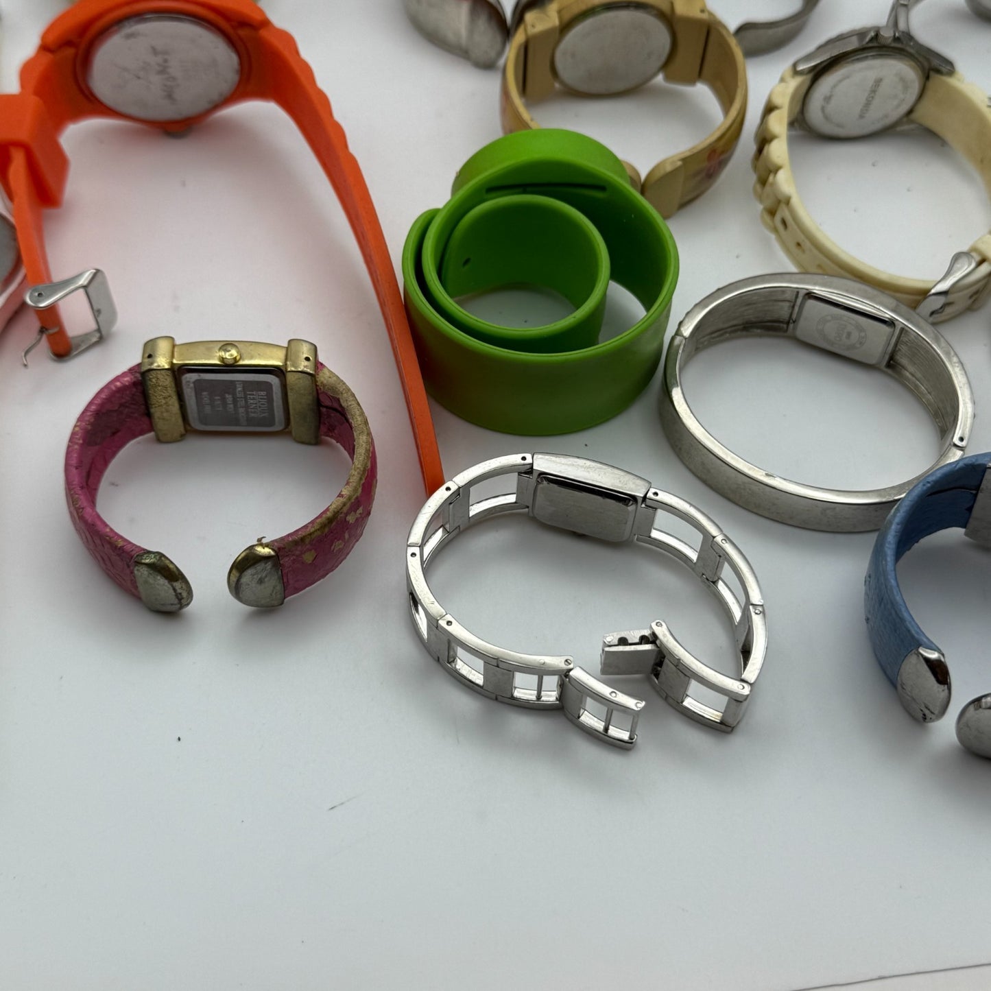 Large Bundle Of Vintage / Modern Quartz Watches Joblot UNTESTED PARTS REPAIR