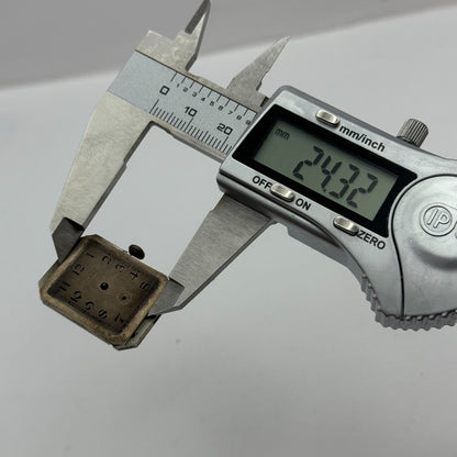 20.7mm Kendal & Dent Rotary Maximus Rare Tank Watch Movement Manual Wind PARTS