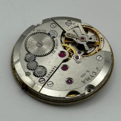 Cyma R.486 Watch Movement J W Benson Manual Wind Vintage Swiss Parts Repair 30mm