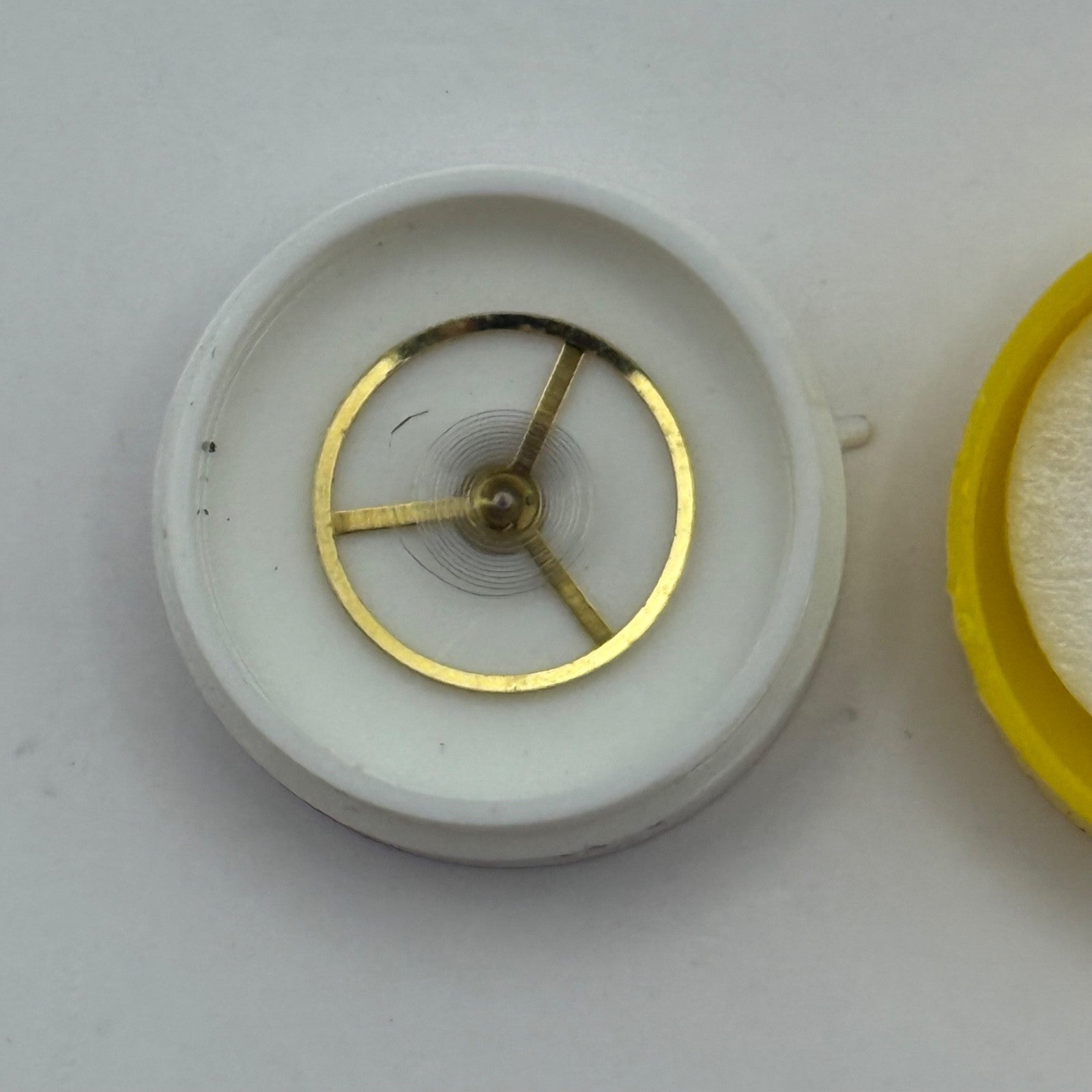 Smith 603 Elite Balance Wheel Complete And Spring 10 1/2''' Watch Movement Parts