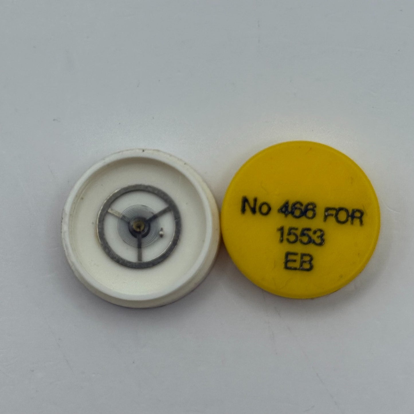 EB 1553 Balance Wheel Complete And Spring  Renata 466 Watch Movement Parts NOS 