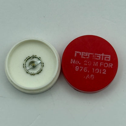 AS 976 1012 Balance Wheel Complete And Spring 29 M Watch Movement Parts NOS