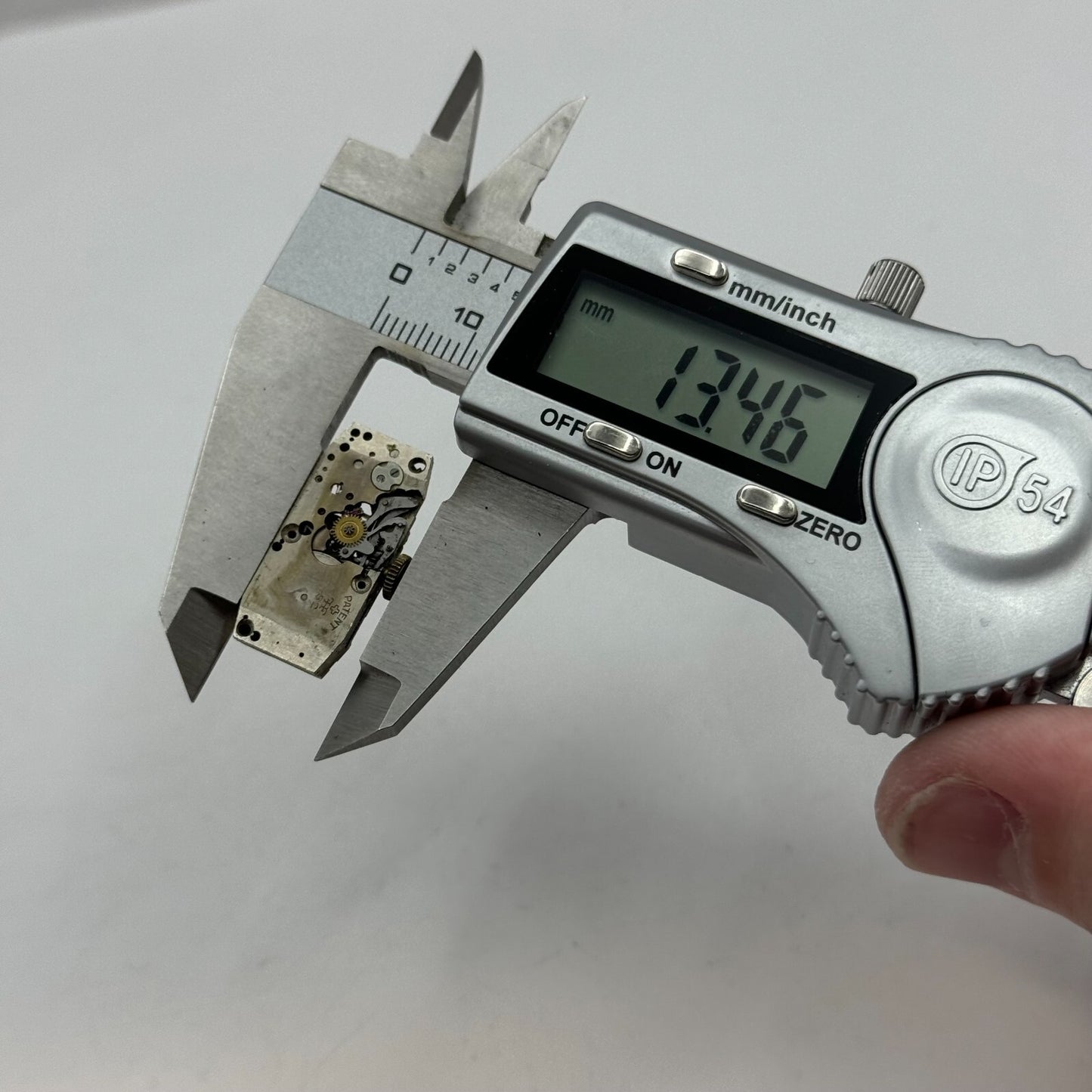 11.2mm FHF 52 Tank Watch Movement Manual Wind Swiss Made 15 Jewels PARTS SPARES