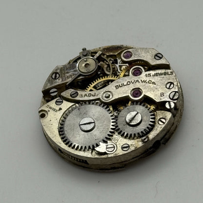23.7mm Rare Vintage Bulova 23 Manual Wind Swiss Watch Movement PARTS REPAIR