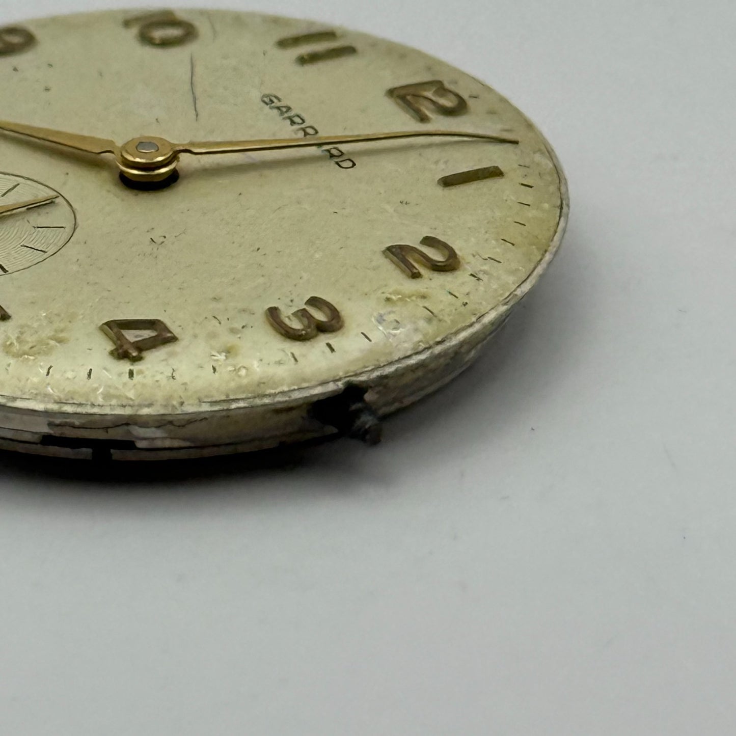 ETA 1120 Watch Movement Garrard Manual Wind Vintage Swiss Parts Repair 26.9mm