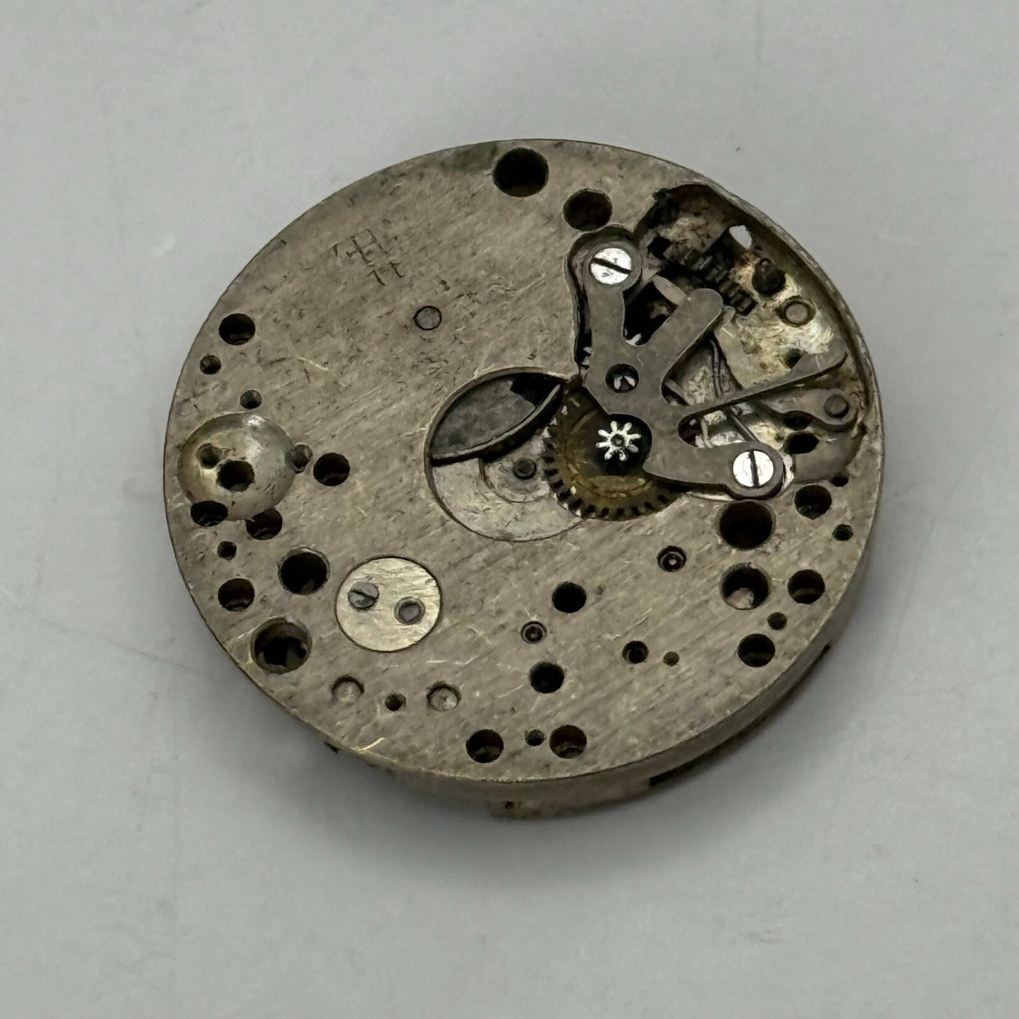 21.8mm Vintage FHF 11 Swiss Made Manual Wind Watch Movement PARTS REPAIR
