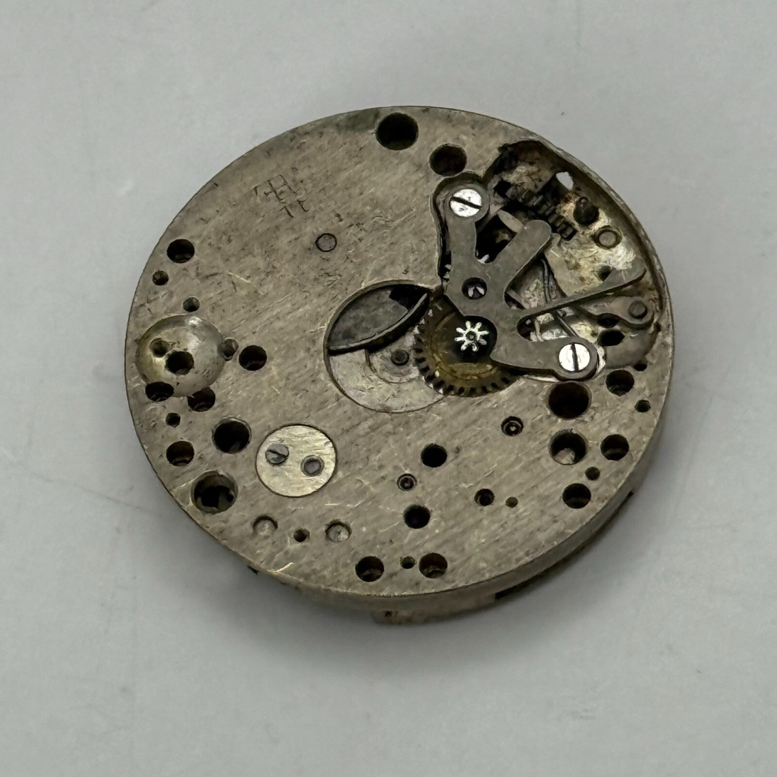 21.8mm Vintage FHF 11 Swiss Made Manual Wind Watch Movement PARTS REPAIR