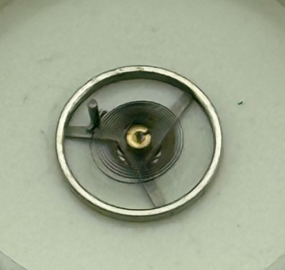 AS 1677 Balance Wheel Complete And Spring 5''' 1417 M Watch Movement Parts NOS