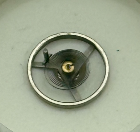 AS 1677 Balance Wheel Complete And Spring 5''' 1417 M Watch Movement Parts NOS