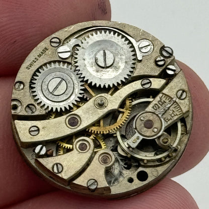 23.6mm SFG Porcelain Dial Swiss Trench Watch Movement Manual Wind PARTS SPARES