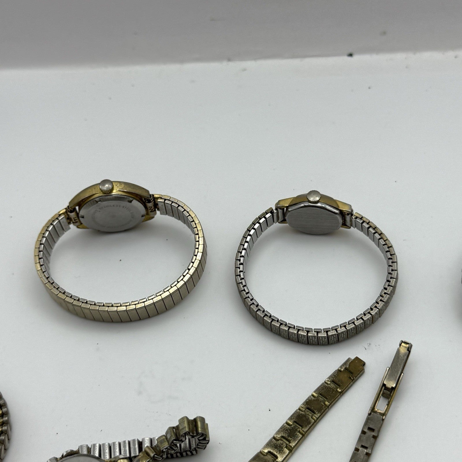 Bundle Of Ladies Vintage Manual Wind Wristwatches Joblot PARTS REPAIR SPARES