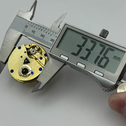 36.3mm Antique Unidentified Key Wound Pocket Watch Movement PARTS REPAIR SPARES