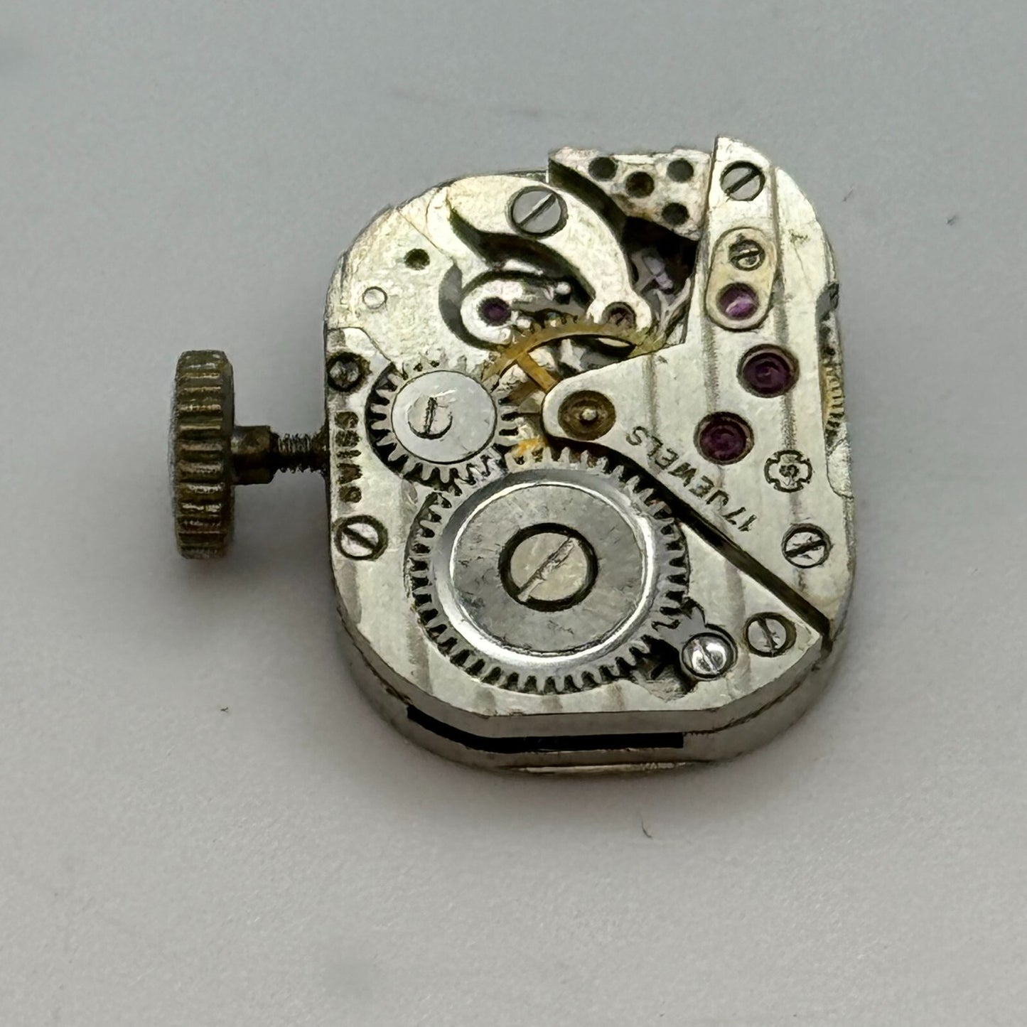 AS 1234 Ladies Manual Wind Watch Movement Swiss 17 Jewels Parts Repair 12.2mm