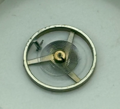 FEF 6620 Balance Wheel Complete And Spring 5 1/2''' 1449 M Watch Movement Parts 
