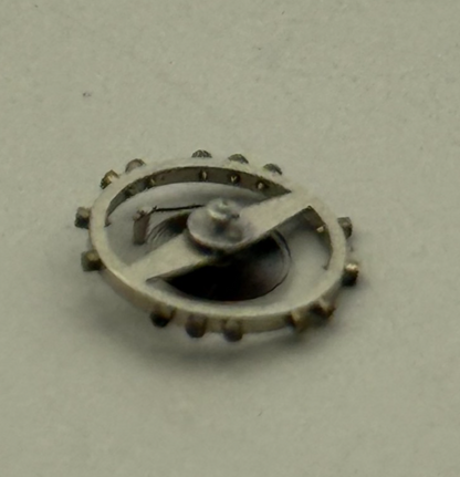 AS 1051 Balance Wheel Complete And Spring 5¼’’’ 34 M Watch Movement Parts NOS