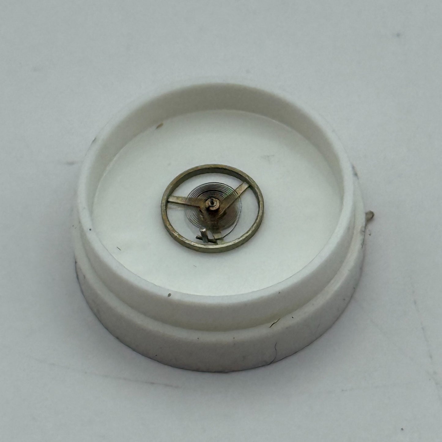 AS 1677 Balance Wheel Complete And Spring 5 1/2’’’ 1417 M Watch Movement Parts
