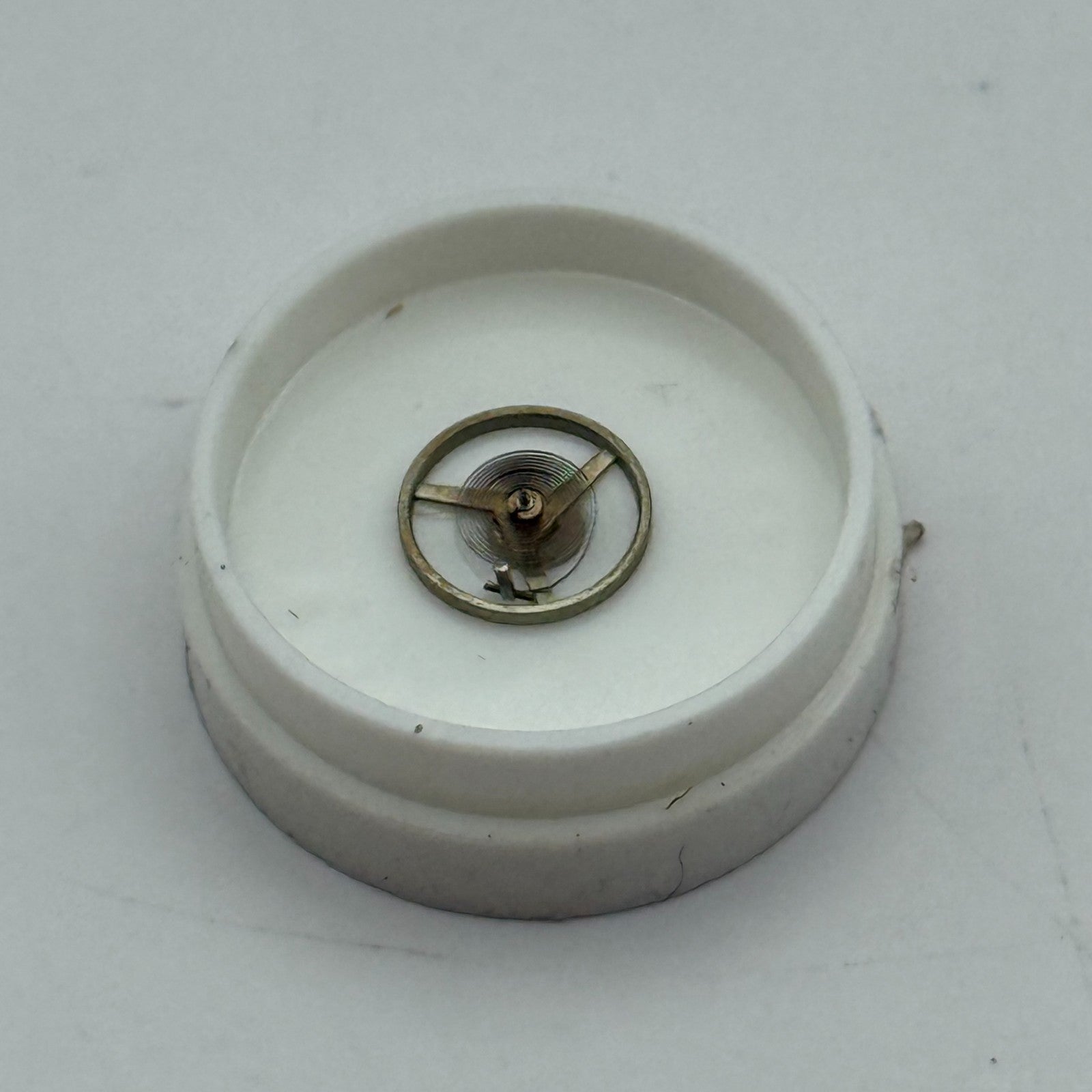 AS 1677 Balance Wheel Complete And Spring 5 1/2’’’ 1417 M Watch Movement Parts