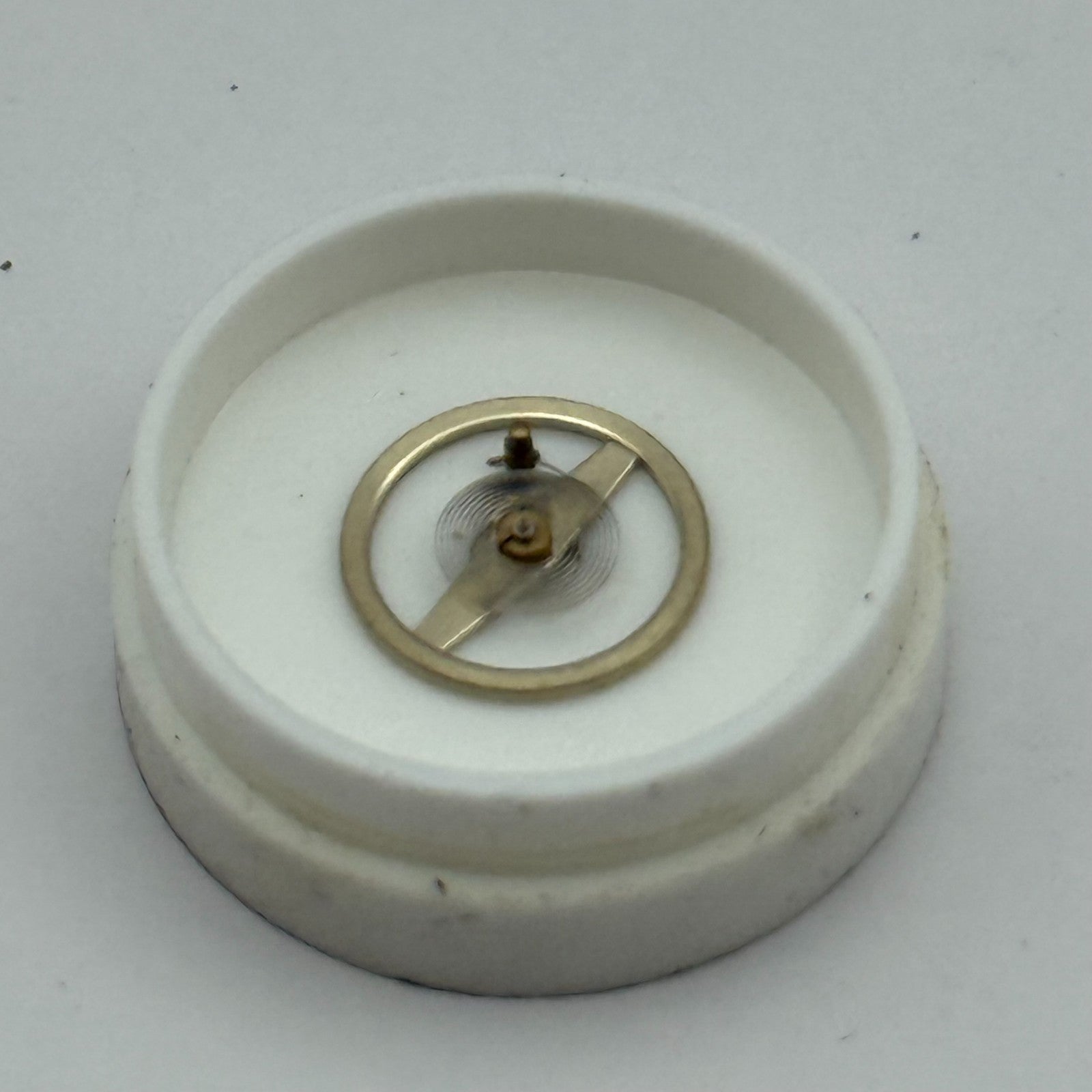 Amida 352 Balance Wheel Complete And Spring  8¾’’’ 874 Watch Movement Parts NOS