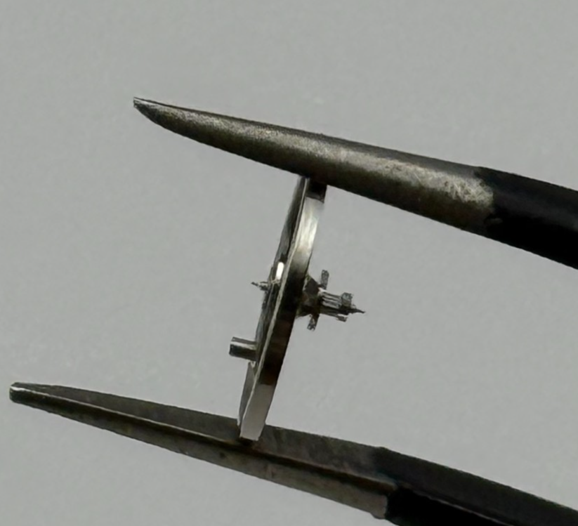 Amida 580 585 Balance Wheel Complete And Spring a pl. Watch Movement Parts NOS