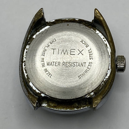 27mm Ladies Timex Sweep Seconds Date Dial GB Made Watch Head TO RESTORE