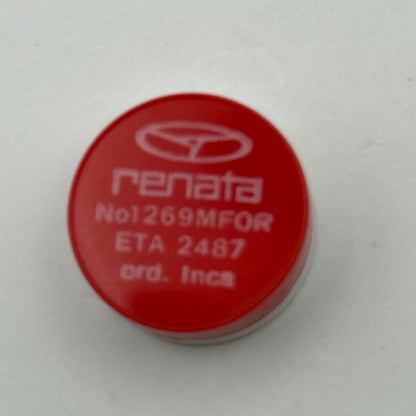 ETA 2487 Balance Wheel Complete And Spring  Ord + Inca 1269 M Watch Parts NOS