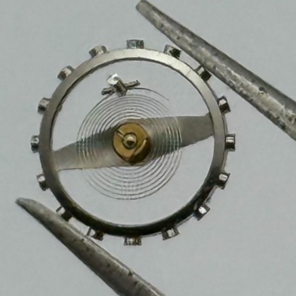 EB 1450 Balance Wheel Complete And Spring 6 3/4’’’ 121 Watch Movement Parts
