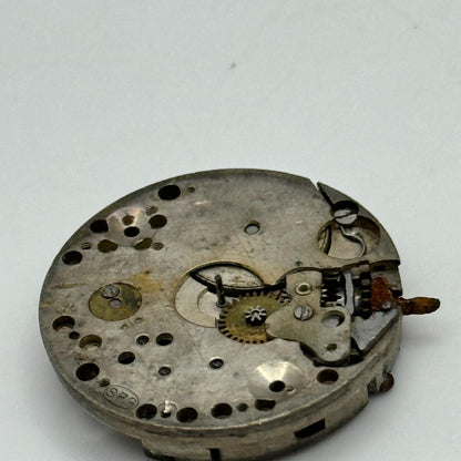 23.6mm Waleti SPG 15 Jewel Manual Wind Watch Movement Swiss Vintage PARTS REPAIR
