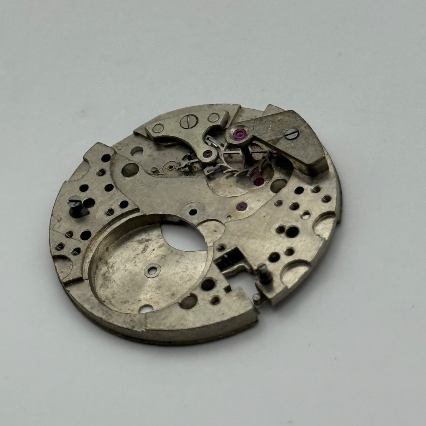 AS 1002 Watch Movement Manual Wind Vintage Swiss Incomplete Parts Repair 25.9mm