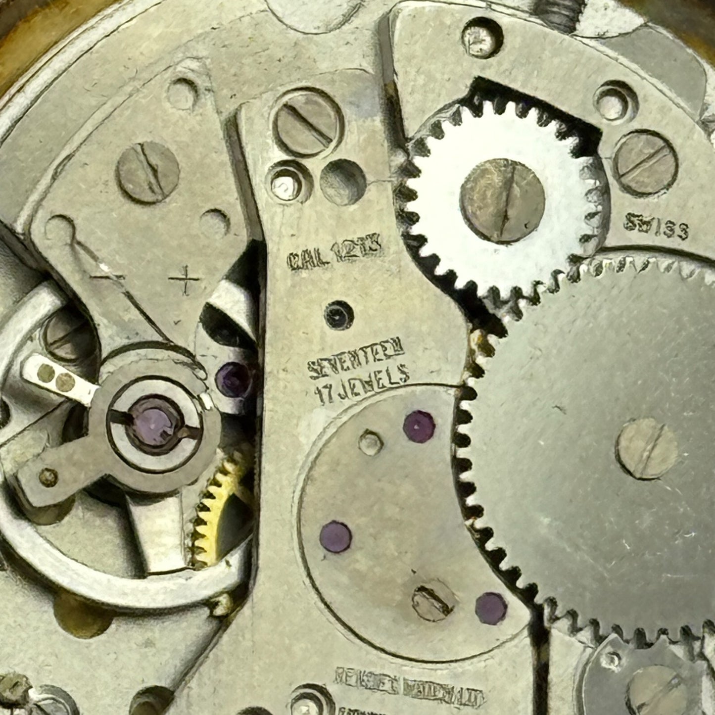 26.5mm Lucerne De Luxe Ronda RL Cal 1213 Manual Wind Swiss Watch Movement PARTS
