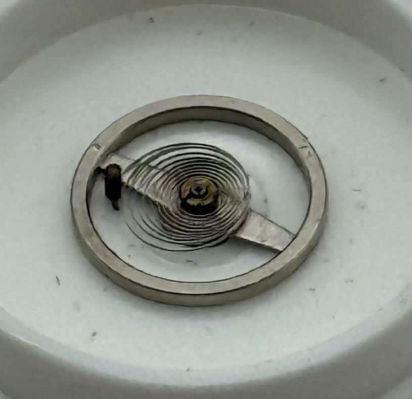 Oris 440 Balance Wheel Complete And Spring 6¾–8’’’  974 M Watch Movement Parts 