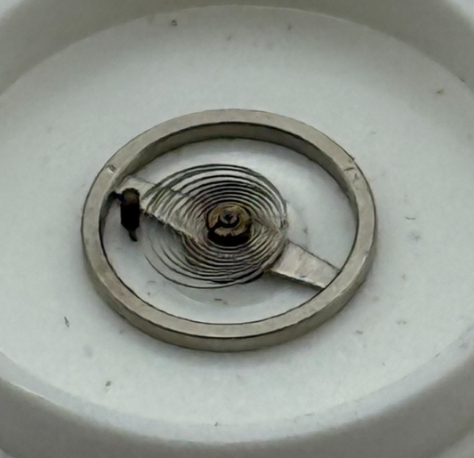 Oris 440 Balance Wheel Complete And Spring 6¾–8’’’  974 M Watch Movement Parts 