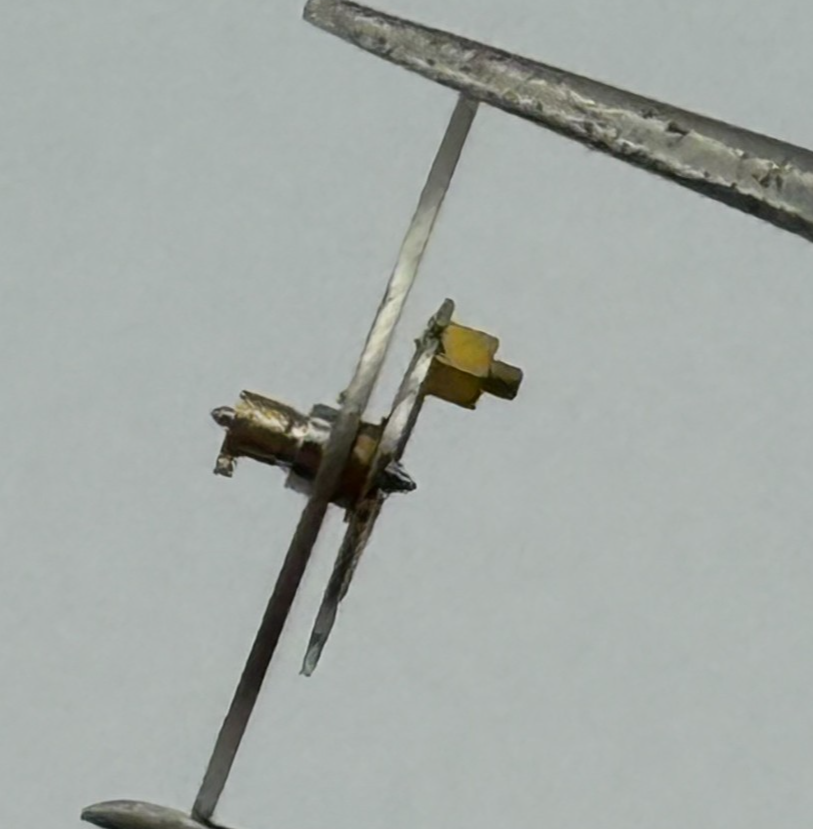 EB 8800 Balance Wheel Complete And Spring  10’’’ 1809 Watch Movement Parts NOS