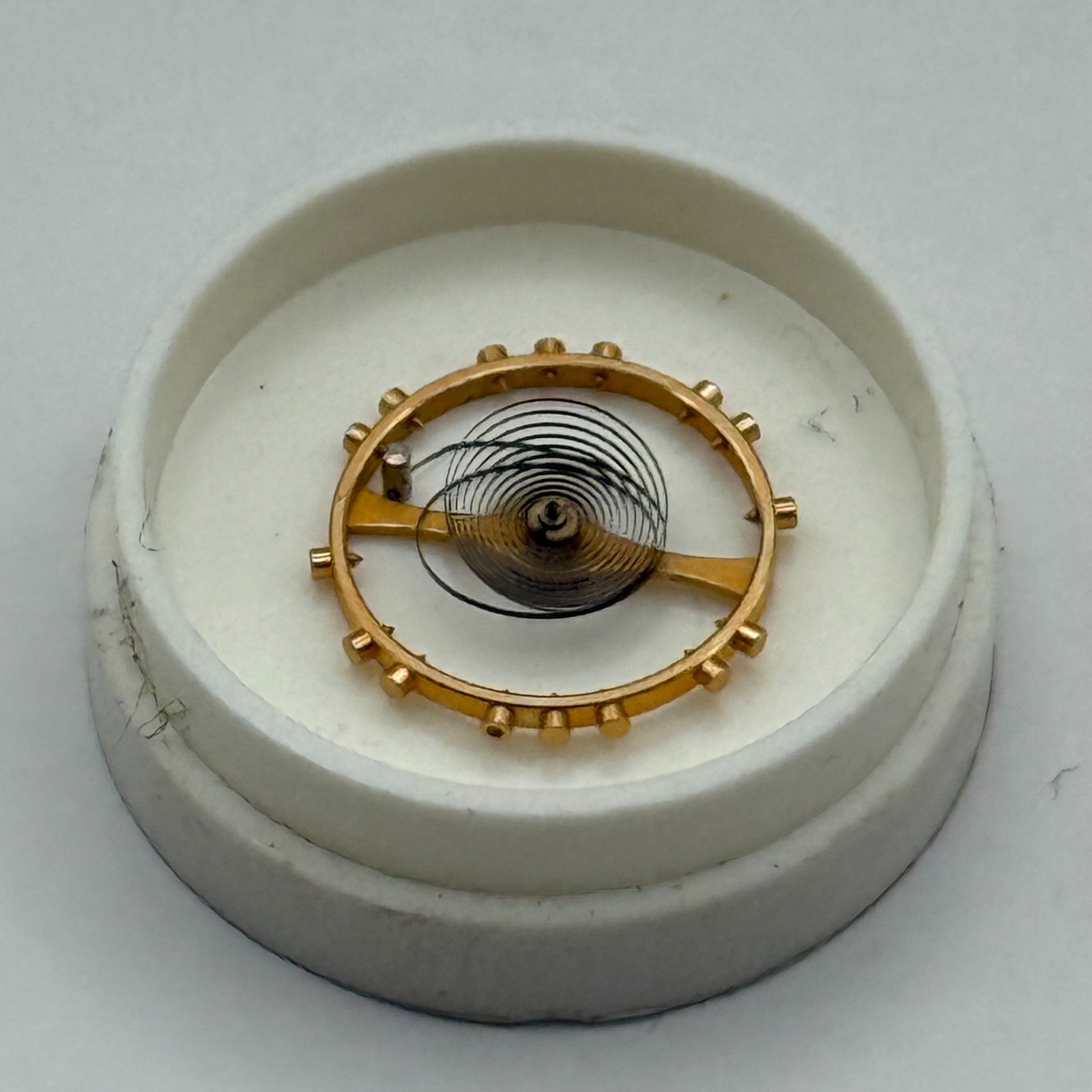 FHF 70 Balance Complete Inca Renata 567 M Watch Movement Parts DAMAGED