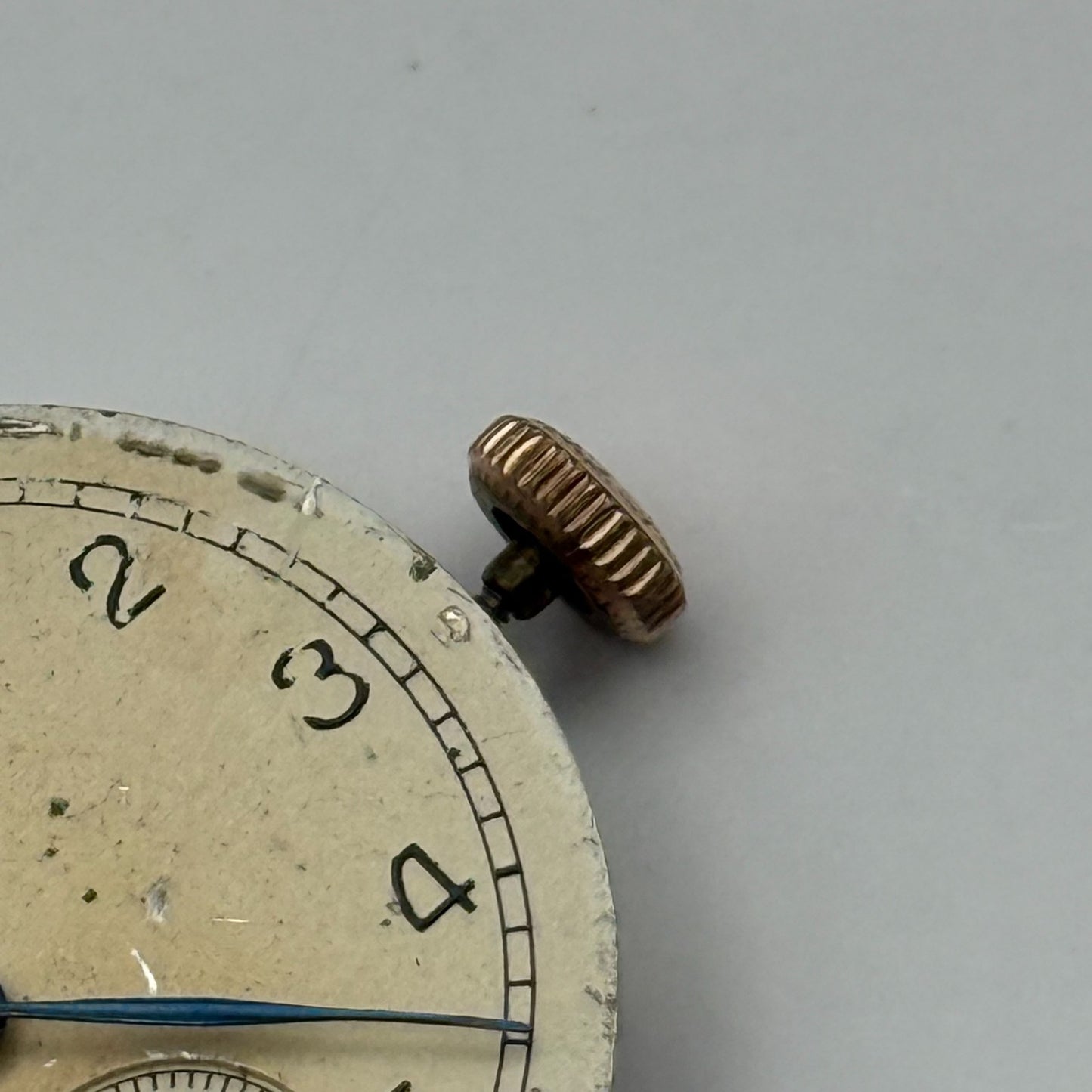 Majex Pierce 103 Watch Movement Running Manual Wind Vintage Parts Repair 23.6mm