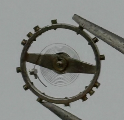 Peseux 150 Balance Complete 7¾''' Renata 278 Watch Movement Parts Vintage NOS