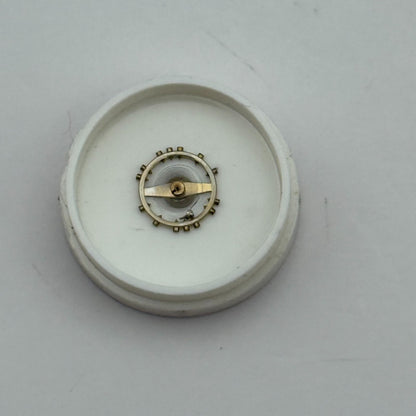 FHF 159 Balance Wheel Complete And Spring 3-10''' 190 M Watch Movement Parts 